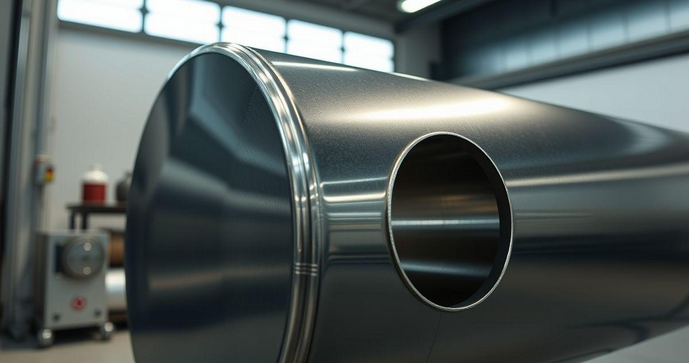 Cilindro metálico: resistência e qualidade para aplicações industriais Cilindro metálico: resistência e qualidade para aplicações industriais